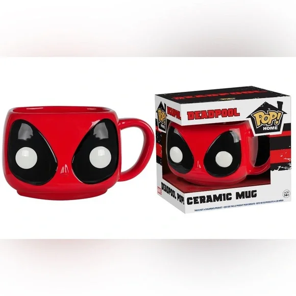 Funko POP! Marvel Red Deadpool Mug - Picture 3 of 4